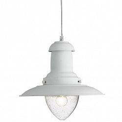Подвесной светильник Arte Lamp A5530SP-1WH в стиле Лофт. Коллекция Fisherman White. Подходит для интерьера Для кухни 