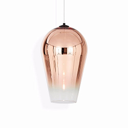 Подвесной светильник Tom Dixon Fade Copper в стиле Лофт Современный Индустриальный. Коллекция Fade. Подходит для интерьера 