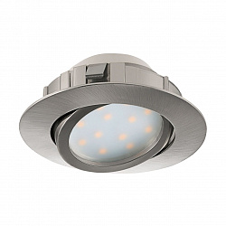 Светодиодный страиваемый светильник Eglo 95849 в стиле Современный. Коллекция Pineda Nickel. Подходит для интерьера Для кухни 