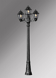 Уличный фонарь Fumagalli E22.156.S31.AXE27 в стиле Классический. Коллекция Gigi Bisso/Anna. Подходит для интерьера 
