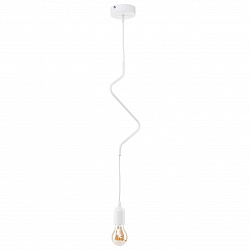 Подвесной светильник TK Lighting 2435 Zigzak в стиле Лофт. Коллекция Zigzak White. Подходит для интерьера Для прихожей 