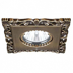 Встраиваемый светильник Donolux N1563-Light bronze в стиле Классический. Коллекция N1563. Подходит для интерьера Для гостиной 