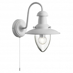 Бра Arte Lamp A5518AP-1WH в стиле Лофт. Коллекция Fisherman White. Подходит для интерьера Для кухни 