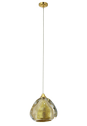 Светильник подвесной Crystal Lux VERANO SP1 GOLD в стиле Современный. Коллекция VERANO. Подходит для интерьера 