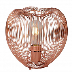 Настольная лампа декоративная Lucide 20501/25/17 в стиле Лофт. Коллекция Wirio. Подходит для интерьера Для гостиной 