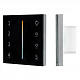 Панель Sens SMART-P43-MIX Black (230V, 4 зоны, 2.4G) Arlight 028137