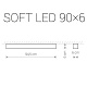 Потолочный светодиодный светильник Nowodvorski Soft Led 9540
