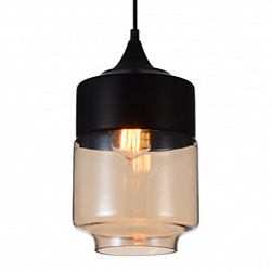 Подвесной светильник Loft Concept 40.631 в стиле . Коллекция Hanglamp Zwart Glass Light. Подходит для интерьера 
