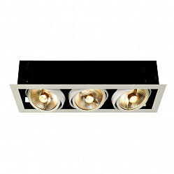 Встраиваемый светильник SLV 115561 в стиле Современный. Коллекция Kadux ES111 White. Подходит для интерьера Для магазина 