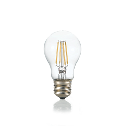 Лампа Ideal Lux E27 08W GOCCIA TRASP 3000K в стиле . Коллекция LAMPADINA. Подходит для интерьера 