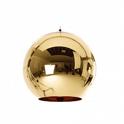 Подвесной светильник Tom Dixon Copper Bronze 45 в стиле Современный. Коллекция Copper. Подходит для интерьера 