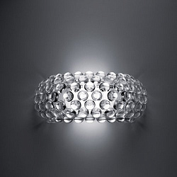 Настенный светильник FOSCARINI 138005-16 в стиле концепт эклектика Модерн Арт-деко. Коллекция Caboche. Подходит для интерьера гостиная 