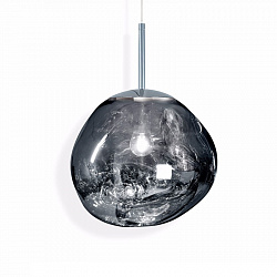 Подвесной светильник Tom Dixon Melt Mini Chrome в стиле яркое и цветное Современный. Коллекция Melt. Подходит для интерьера 