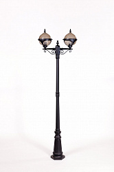 Уличный наземный светильник Oasis Light 88409 A Bl в стиле Классический. Коллекция VENA SMOKE. Подходит для интерьера 