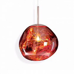 Подвесной светильник Tom Dixon Melt Mini Copper в стиле яркое и цветное Современный. Коллекция Melt. Подходит для интерьера 