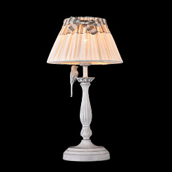 Настольная лампа декоративная Maytoni ARM013-11-W в стиле Прованс. Коллекция Bird. Подходит для интерьера Для спальни 