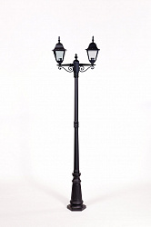 Уличный наземный светильник Oasis Light 79909 S A BL в стиле Классический. Коллекция QUADRO S. Подходит для интерьера 