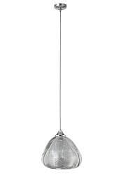Светильник подвесной Crystal Lux VERANO SP1 SILVER в стиле Современный. Коллекция VERANO. Подходит для интерьера 