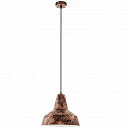 Подвесной светильник Eglo 49388 в стиле Лофт. Коллекция Chester. Подходит для интерьера Для кухни 
