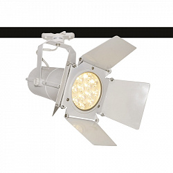 Светильник на штанге Arte Lamp A6312PL-1WH в стиле Современный. Коллекция Obiettivo. Подходит для интерьера Для магазина 