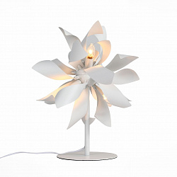 Настольная лампа ST Luce SL453.504.04 в стиле Хай-тек. Коллекция Spiraglio White. Подходит для интерьера Для спальни 