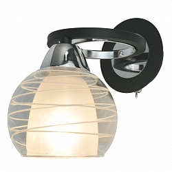 Бра Arte Lamp A1604AP-1BK в стиле Модерн. Коллекция Ginevra. Подходит для интерьера Для кухни 