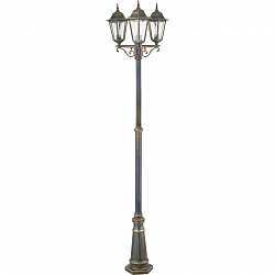 Фонарный столб Favourite 1808-3F в стиле Замковый. Коллекция London. Подходит для интерьера 