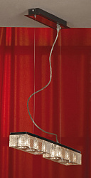 Подвесной светильник Lussole LSF-1303-06 в стиле Современный. Коллекция Notte di luna. Подходит для интерьера Для кухни 