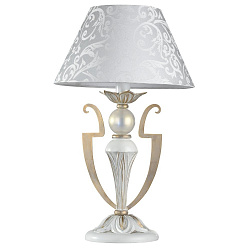 Настольная лампа декоративная Maytoni ARM004-11-W в стиле Прованс. Коллекция Monile. Подходит для интерьера Для гостиной 