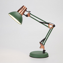 Настольная лампа Eurosvet 01034/1 зеленый в стиле Современный. Коллекция Worker. Подходит для интерьера Для офиса 