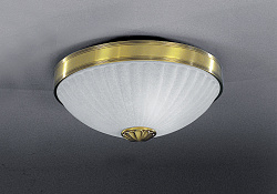 Накладной светильник Reccagni Angelo PL 3022/2 в стиле Классический. Коллекция Bronze 3030. Подходит для интерьера Для спальни 