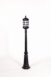 Уличный наземный светильник Oasis Light 81211 BL в стиле кованый Классический. Коллекция BARSELONA. Подходит для интерьера 