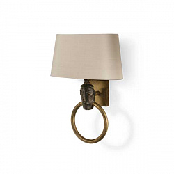 Настенный светильник Porta Romana TWL22 в стиле . Коллекция AFRICAN HEAD. Подходит для интерьера 