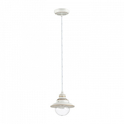 Подвесной светильник Odeon light 3248/1 в стиле Прованс. Коллекция Sandrina White. Подходит для интерьера Для кухни 