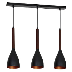 Подвесной светильник Luminex 9161 в стиле Современный. Коллекция Muza Black. Подходит для интерьера Для кухни 