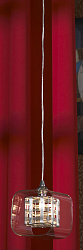 Подвесной светильник Lussole LSC-8006-01 в стиле Хай-тек. Коллекция Sorso. Подходит для интерьера Для гостиной 