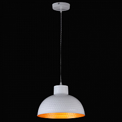 Подвесной светильник Natali Kovaltseva LOFT LUX 77015-1P WHITE в стиле Лофт. Коллекция LOFT LUX. Подходит для интерьера 