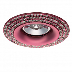 Встраиваемый светильник Lightstar 011978 в стиле Классический. Коллекция Miriade Pink. Подходит для интерьера Для гостиной 