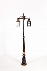 Уличный наземный светильник Oasis Light 81409 А Gb в стиле кованый Классический. Коллекция CAIOR2. Подходит для интерьера 