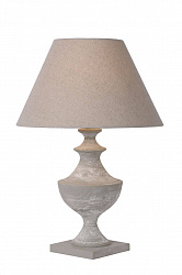 Настольная лампа декоративная Lucide 71536/60/41 в стиле Классический. Коллекция Robin. Подходит для интерьера Для гостиной 