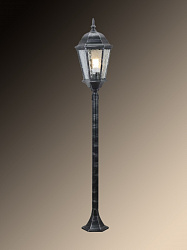 Наземный высокий светильник Arte Lamp A1206PA-1BS в стиле Замковый. Коллекция Genova. Подходит для интерьера 