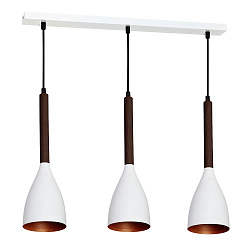 Подвесной светильник Luminex 9155 в стиле Современный. Коллекция Muza White. Подходит для интерьера Для кухни 
