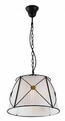 Подвесной светильник Citilux CL409112 в стиле Современный. Коллекция Дрезден Черный. Подходит для интерьера Для прихожей 