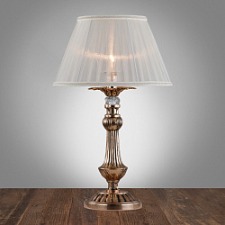 Настольная лампа декоративная Omnilux OML-75404-01 в стиле Классический. Коллекция Miglianico. Подходит для интерьера 