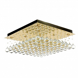 Накладной светильник Arti Lampadari Flusso H 1.4.50.616 G в стиле Модерн. Коллекция Flusso Gold. Подходит для интерьера Для гостиной 