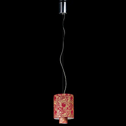 Подвесной светильник Lamp di Volpato Patrizia LP-480/S20 argento rosso в стиле . Коллекция Pizzo. Подходит для интерьера 