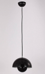 Подвесной светильник Lucia Tucci Narni 197.1 nero в стиле Модерн. Коллекция Narni. Подходит для интерьера ресторанов 