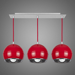 Подвесной светильник Kemar NP/3/R в стиле Современный. Коллекция Napo Red. Подходит для интерьера Для кухни 