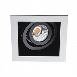 Встраиваемый светильник Italline DL 3014 white/black в стиле Современный. Коллекция DL 30. Подходит для интерьера 
