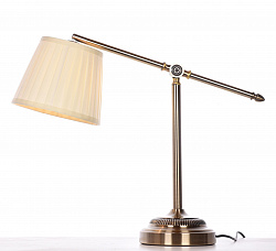 Настольная лампа Lumina Deco LDT 503-1 MD в стиле Классический. Коллекция FLORIO. Подходит для интерьера 